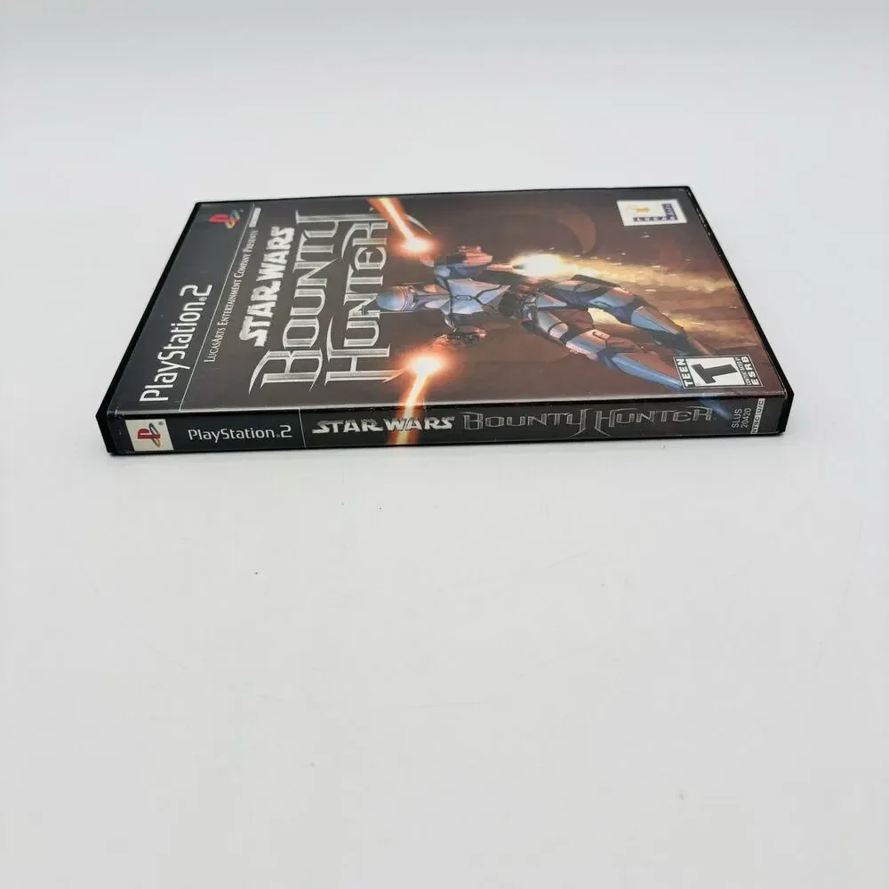 Star Wars Bounty Hunter - PlayStation 2 PS2 Game CIB - Tested Works Complete VG